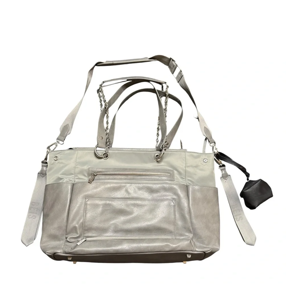 BEIS The Diaper Bag in Gray - Picture 5 of 16
